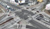 Rekonstrukce křižovatky, vozovky i veřejného osvětlení ve Schweitzerově ulici
