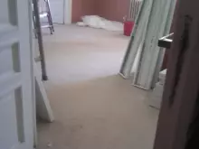 Prostory třídy v rekonstrukci