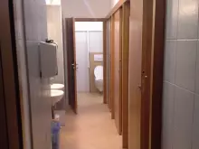 Chodba před toaletou