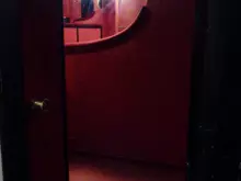 Vstup do lóže (pohled z chodby)