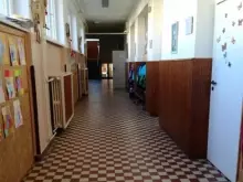 Pohled z prvního podlaží