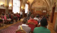 Američtí studenti po roce opět v Olomouci Američtí studenti po roce opět v Olomouci