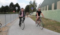 Dolní část Moravské cyklotrasy slouží občanům