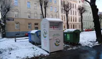 Sběr použitého textilu v Olomouci Sběr použitého textilu v Olomouci