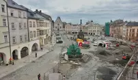Rekonstrukce Dolního náměstí je u konce Rekonstrukce Dolního náměstí je u konce