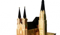 Haptický model katedrály sv. Václava pro nevidomé