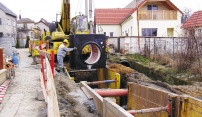 Oprava ulic i kanalizace v Nedvězí