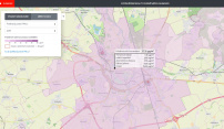 Interaktivní mapa kvality ovzduší města Olomouce