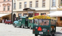 Jízdy turistickým vláčkem po Olomouci 
