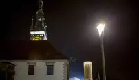 Na Horním náměstí se testovaly lampy Na Horním náměstí se testovaly lampy