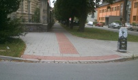 Odstraňování bariér v Olomouci v prvním pololetí 2014 
