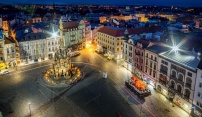 Olomoucké Horní náměstí se dočkalo výměny osvětlení
