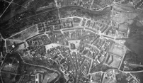Historické letecké snímky Olomouce z roku 1927
