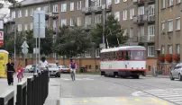 Oprava tratě v ulici Wolkerova Oprava tratě v ulici Wolkerova