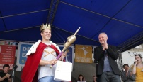 Olomouckým studentům vládne nejmladší král majálesu