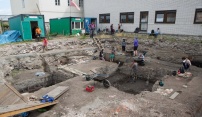 Archeologové našli v proluce u Muzea umění Olomouc i minci z 10. století