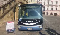 Olomouc se seznamuje s novým ekologickým elektrobusem Olomouc se seznamuje s novým ekologickým elektrobusem