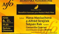 Nadace Malý Noe zve na další z řady úspěšných benefičních koncertů Nadace Malý Noe zve na další z řady úspěšných benefičních koncertů