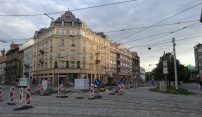 Oprava tramvajové křižovatky v Legionářské ulici si vyžádá práci v nočních hodinách