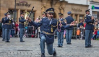 OBRAZEM: víkendový Mezinárodní festival vojenských hudeb v Olomouci