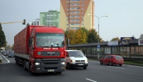 Olomouc chce více regulovat nákladní tranzitní dopravu