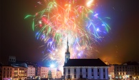 Novoroční ohňostroj bude v Olomouci opět na Horním náměstí