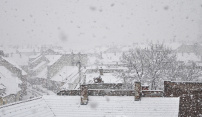 Meteorologové vydali výstrahu kvůli sněžení a větru