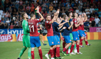Plný Andrův stadion hnal české reprezentanty k vítězství