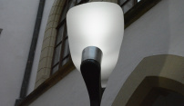 Olomouc vyzkouší nový prototyp lampy pro Horní náměstí. Bude vystaven na nádvoří radnice
