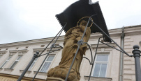 Pavlovickou ulici zdobí opravená socha Panny Marie