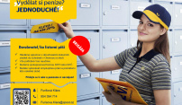 Česká pošta hledá v nouzové situaci brigádníky na distribuci zásilek