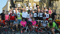 Kolo pro Adama: z Olomouce vyrazilo třiatřicet jezdců na štreku s dobrým cílem