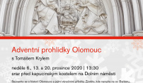 Adventní prohlídky Olomouce a kaple Sloupu Nejsvětější Trojice