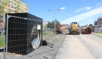 Tramvajová trať na Nové Sady: stavba postupuje rychle