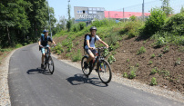 Nová část cyklostezky řeší bezpečné přejíždění Hodolanské