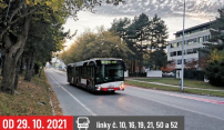 Nové zastávky a jízdní řády autobusových linek