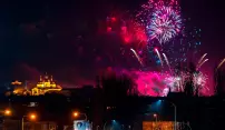 OBRAZEM: Novoroční ohňostroj OBRAZEM: Novoroční ohňostroj