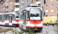 Výluka tramvajového provozu Hlavní nádraží Výluka tramvajového provozu Hlavní nádraží