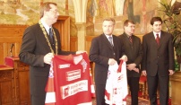 Slavnostní přijetí úspěšných hokejistů HC Olomouc