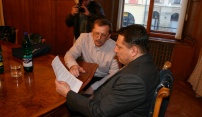 Návštěva členů vlády v Olomouci a tisková zpráva k povodňové situaci