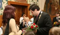 Primátor přivítal prvního občánka Olomouce roku 2007 Primátor přivítal prvního občánka Olomouce roku 2007