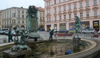 Olomoucké kašny se uložily k zimnímu spánku