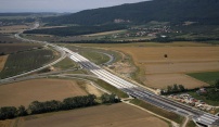 Páteřní dálniční úsek slouží motoristům