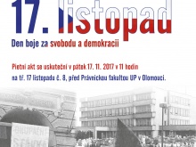 Olomouc si připomněla Den boje za svobodu a demokracii | © Blanka Martinovská